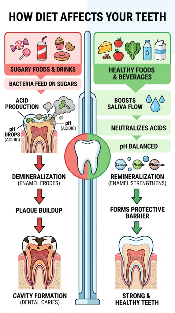 how Diet Affects Your Teeth