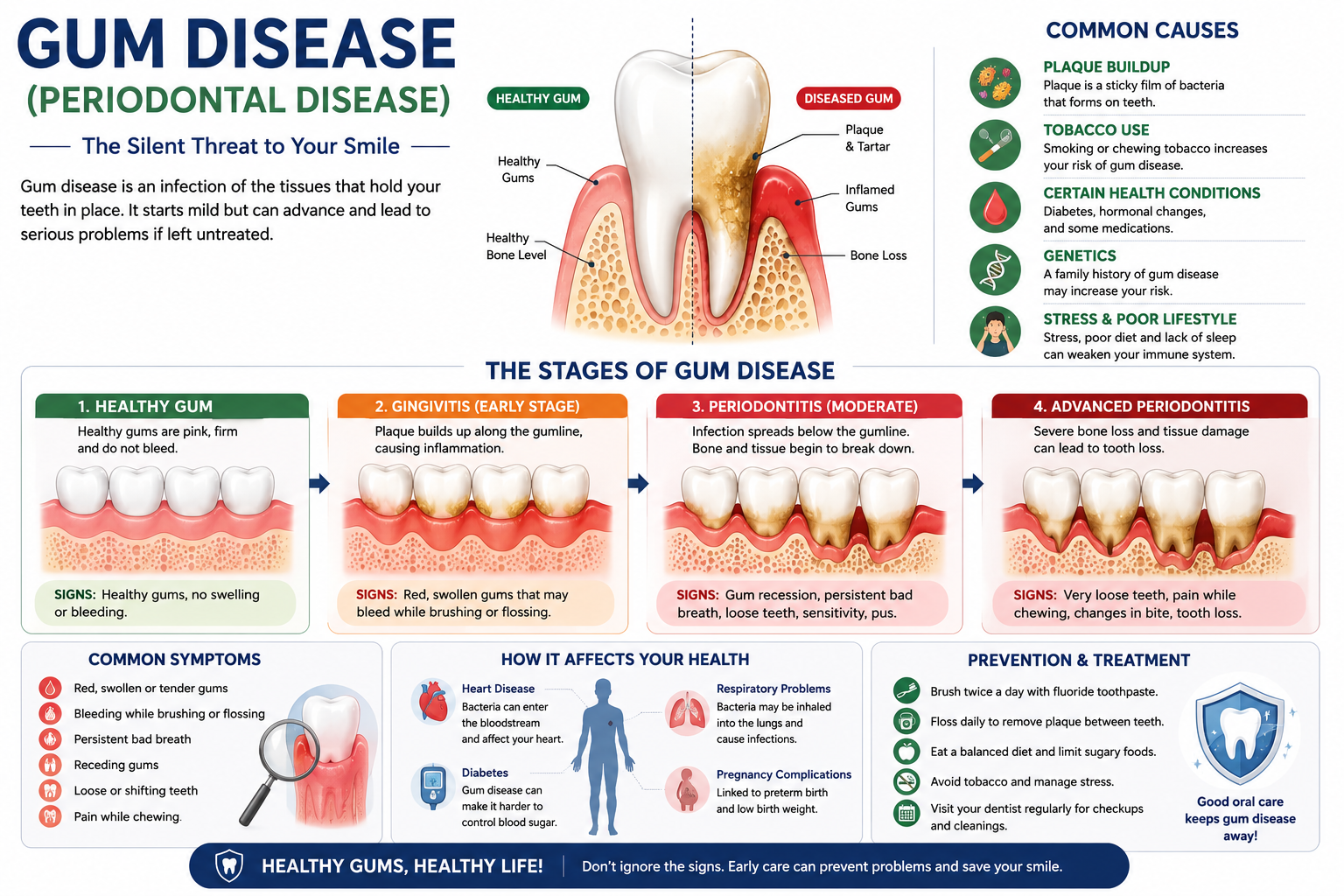 Home 14 Signs of Gum Disease