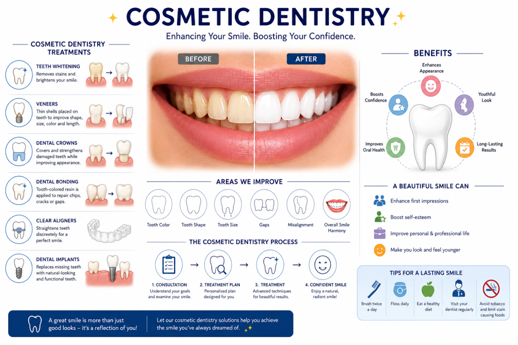 Cosmetic Dentistry in Atlanta: Popular Treatments That Transform Your Smile 1 Cosmetic Dentistry in Atlanta